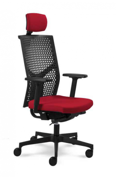 MAYER kancelářská židle Prime Zoom 2301 S perforovaný opěrák černý rám