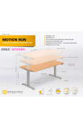 HOBIS výškově nastavitelný stůl Motion Run MSR 3 1800