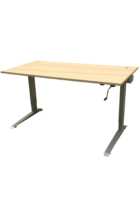 RUKONA výškově stavitelný stůl Traction II 80 × 80 cm 